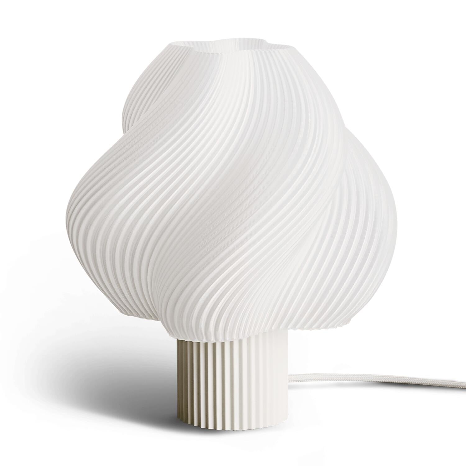 Soft Serve bordlampe, H34 cm - Vanilla Bean